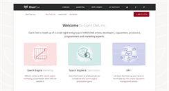 Desktop Screenshot of giantowl.com